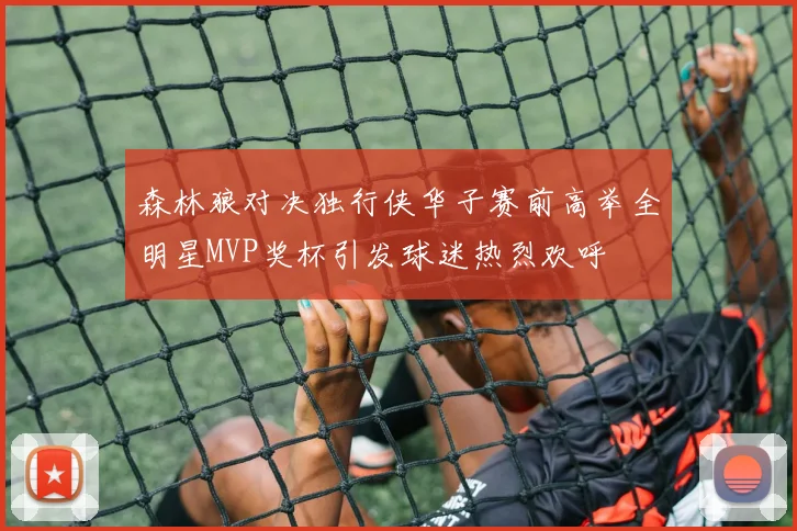 森林狼对决独行侠华子赛前高举全明星MVP奖杯引发球迷热烈欢呼