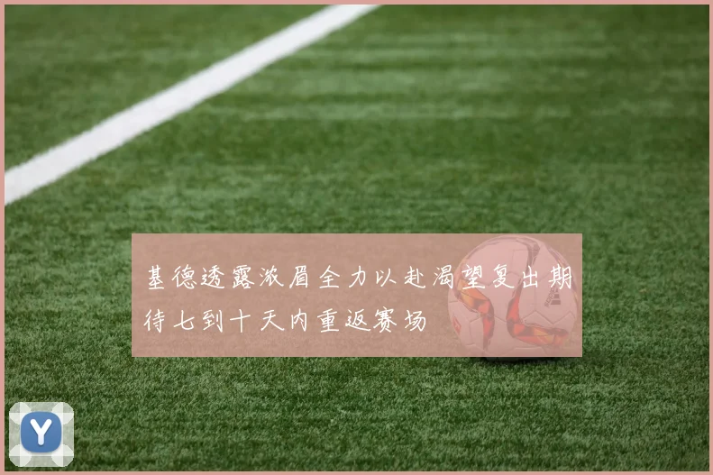 基德透露浓眉全力以赴渴望复出期待七到十天内重返赛场